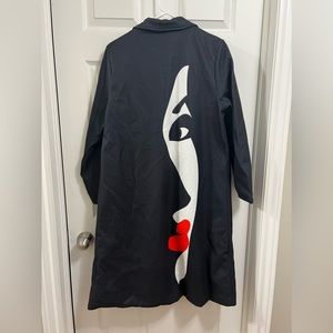 Dark navy long jacket